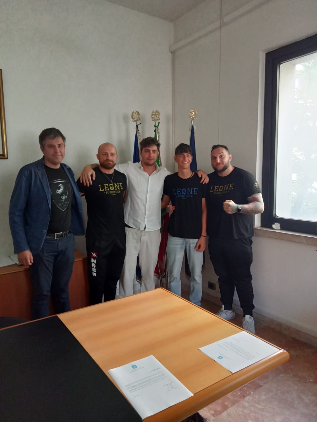 Latina, encomio per Alessandro Barlone campione italiano di boxe